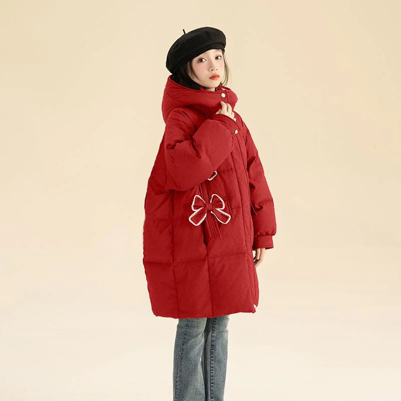巴拉巴拉男孩女孩女童冬装棉服加厚童装品牌外套儿童中大童中长款