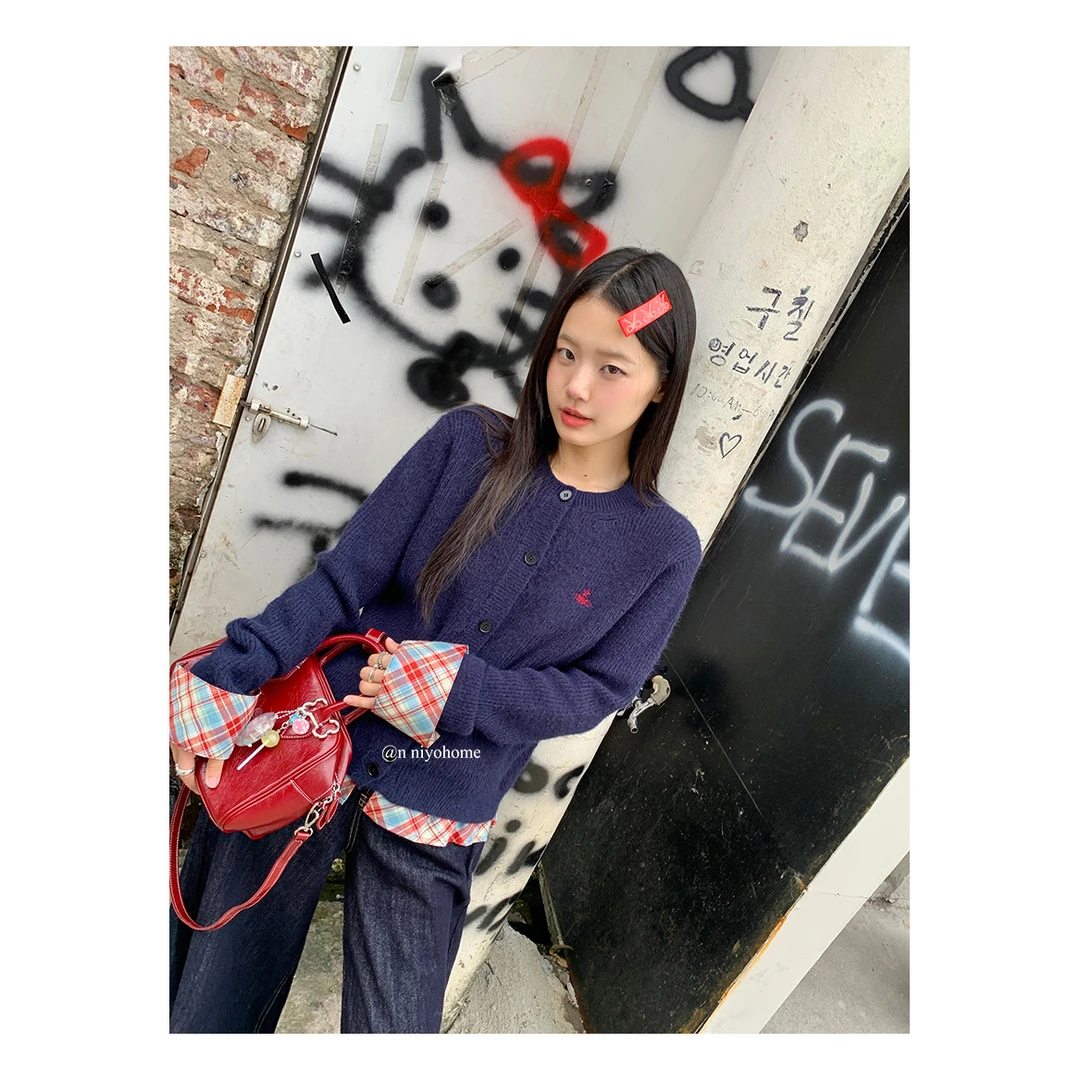 【倪子清仓】针织衫A134