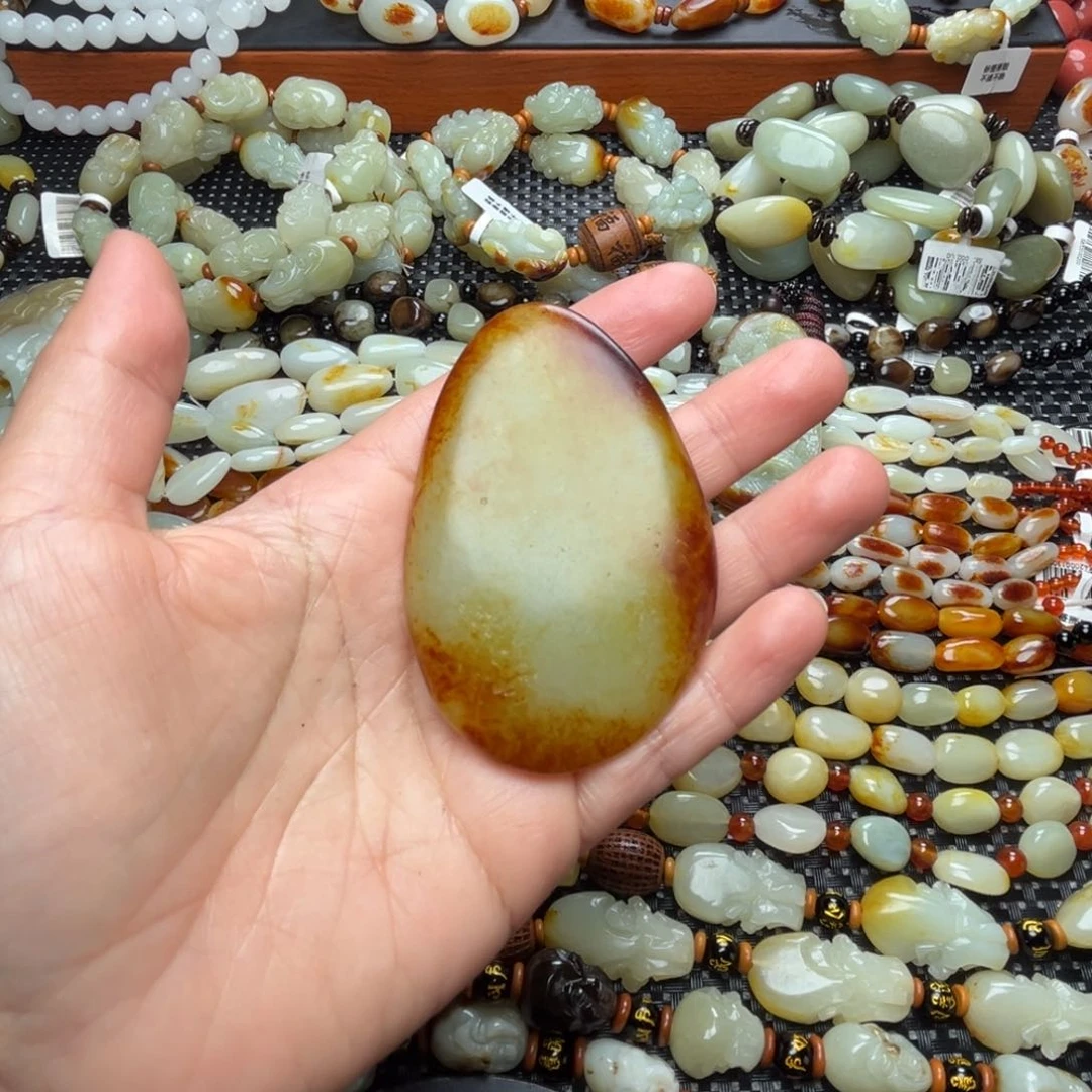 和田玉手链未镶嵌九****所