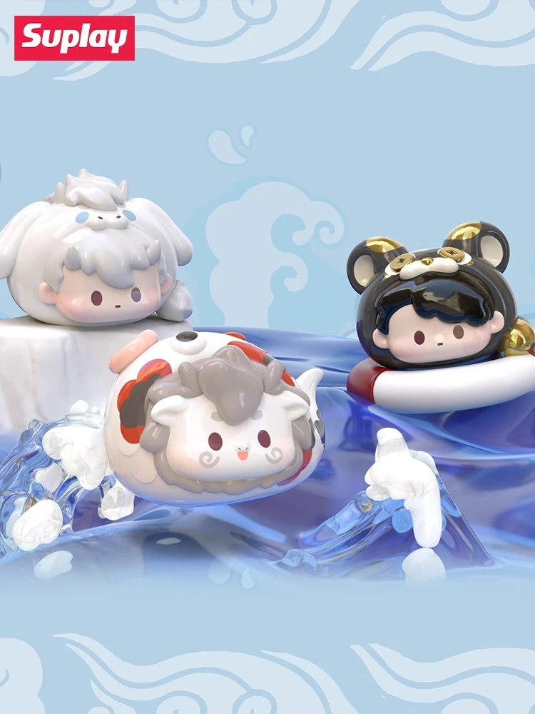 非人哉迷你趴趴公仔盲袋动漫卡通潮玩玩偶摆件礼物收藏潮玩(代拆)