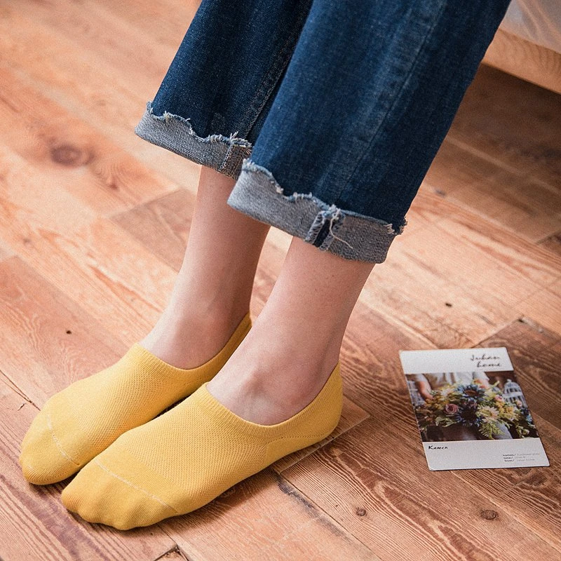 女隐形袜纯棉船袜薄浅口防滑防臭白袜子男夏季袜子女夏季短袜女