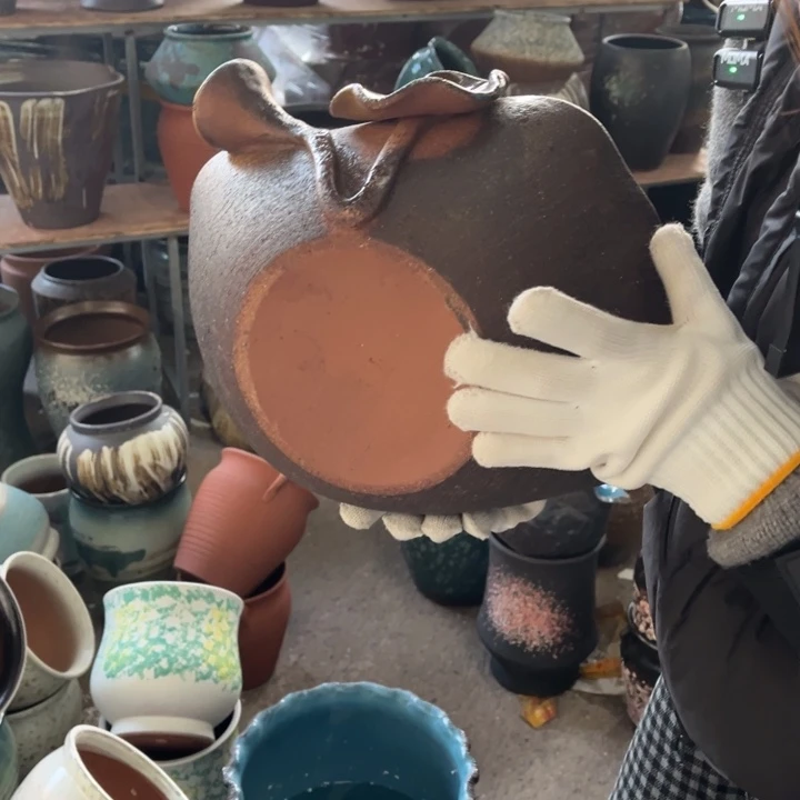 无孔 高10 口30。