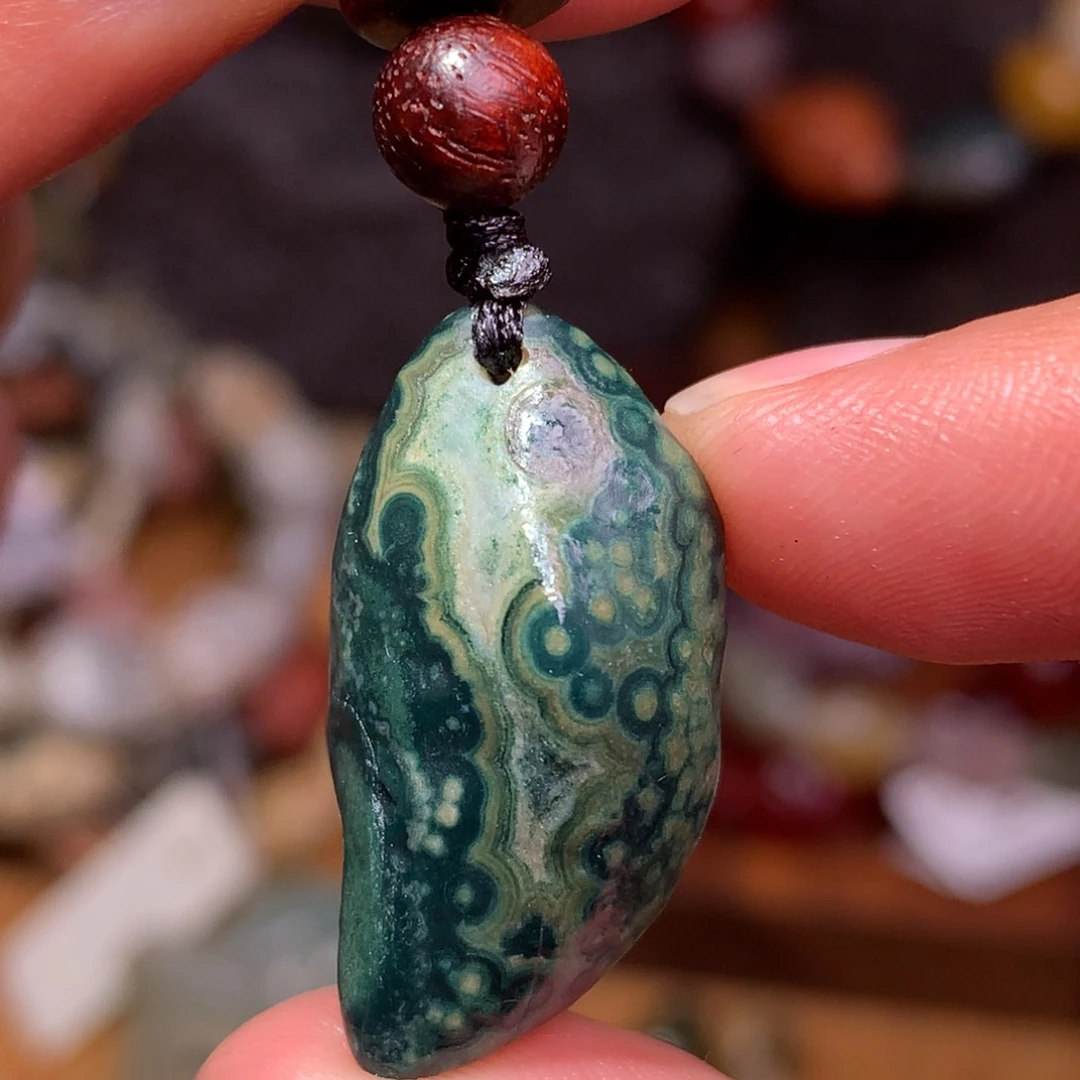 未镶嵌玛瑙/玉髓珠宝半成品