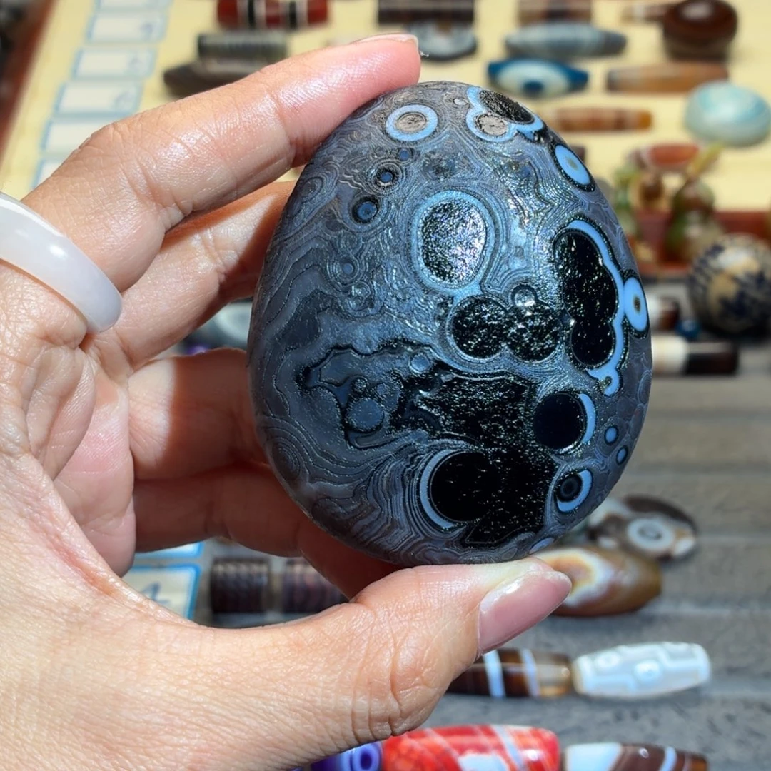 沣***額玛瑙/玉髓合金颈饰