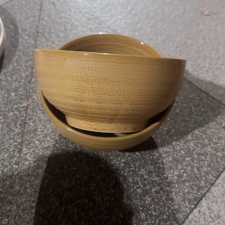 瓷片陶瓷盘子碗啥都有口径15高度7