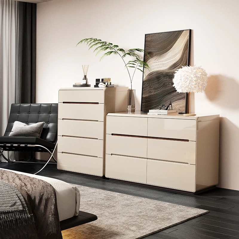 意式五斗柜卧室斗柜轻奢高级落地收纳柜客厅靠墙储物柜主卧床尾柜