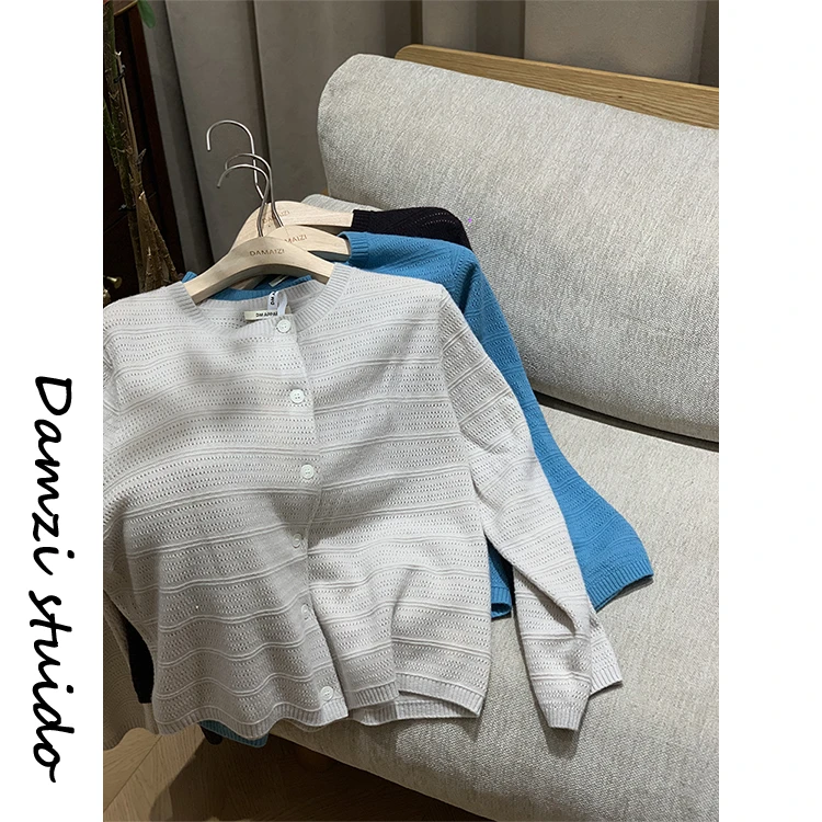 DA麦子“艾米丽”高线超糯100绵羊毛毛衣女 MZ8008艾米