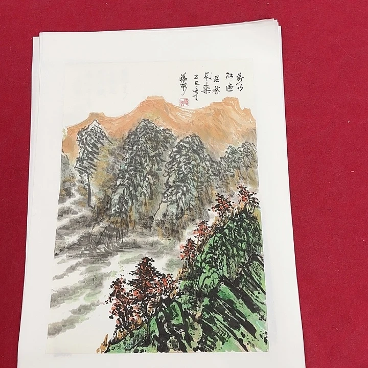 国画花鸟等多种鸟类的栖息