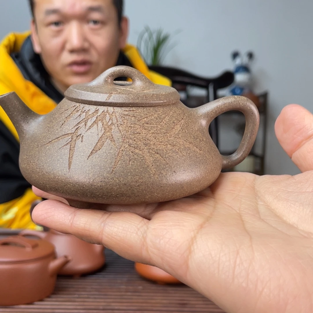 ⊱***⊰段泥茶壶青段任瓢150cc全手