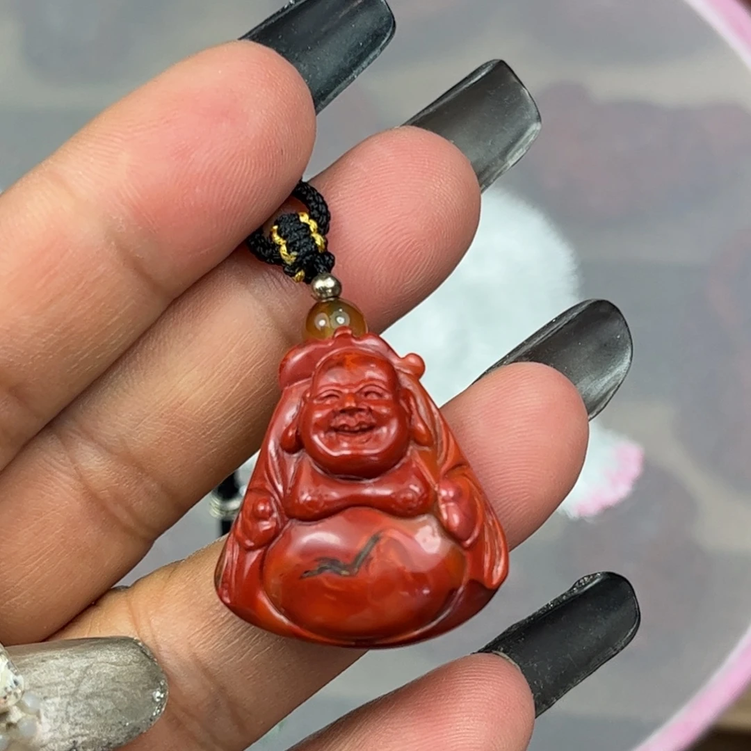 南红玛瑙未镶嵌吊坠