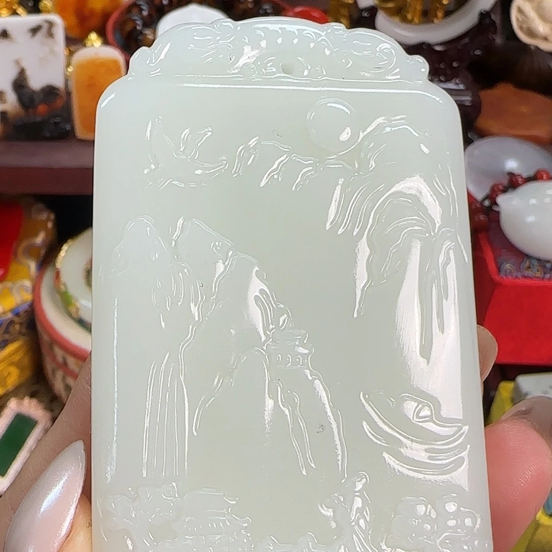 未镶嵌和田玉挂件
