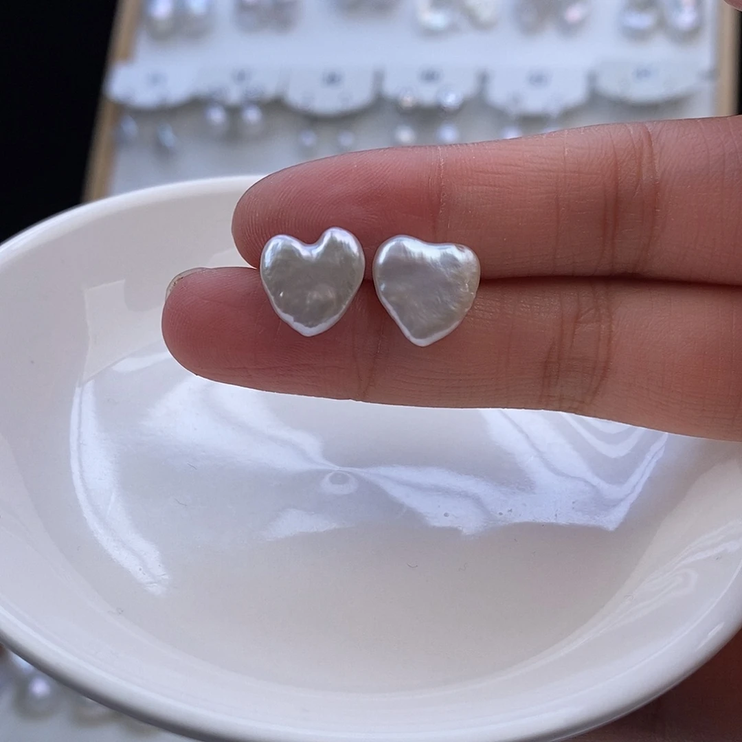 耳饰淡水珍珠银S925镶嵌