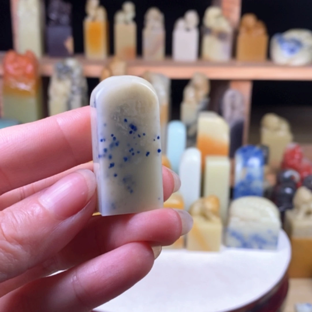 【闪购商品】青田石烟**塘封门蓝心……….