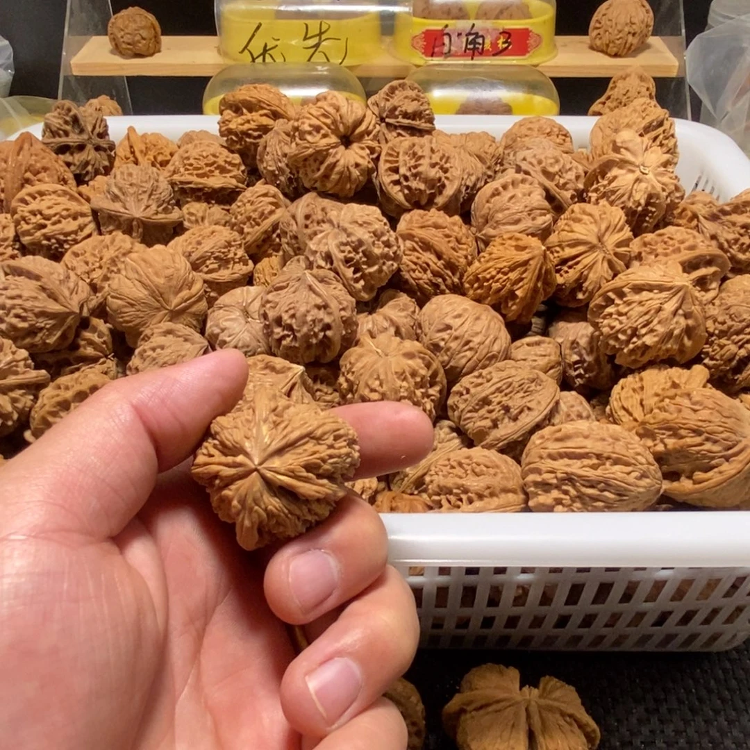 十***面文玩核桃吊坠核桃异形单只异形