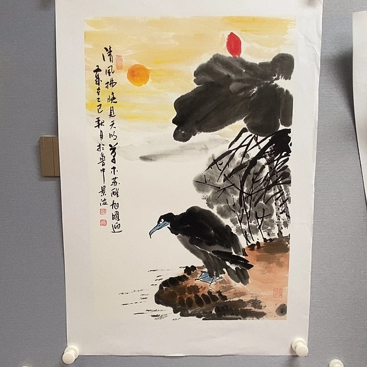 国画亲笔手绘原创