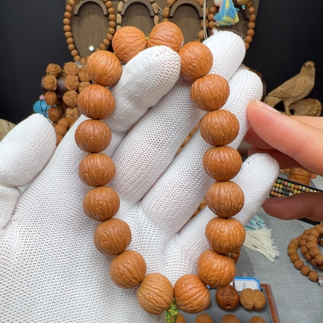 手串猴头核桃凤羽14+