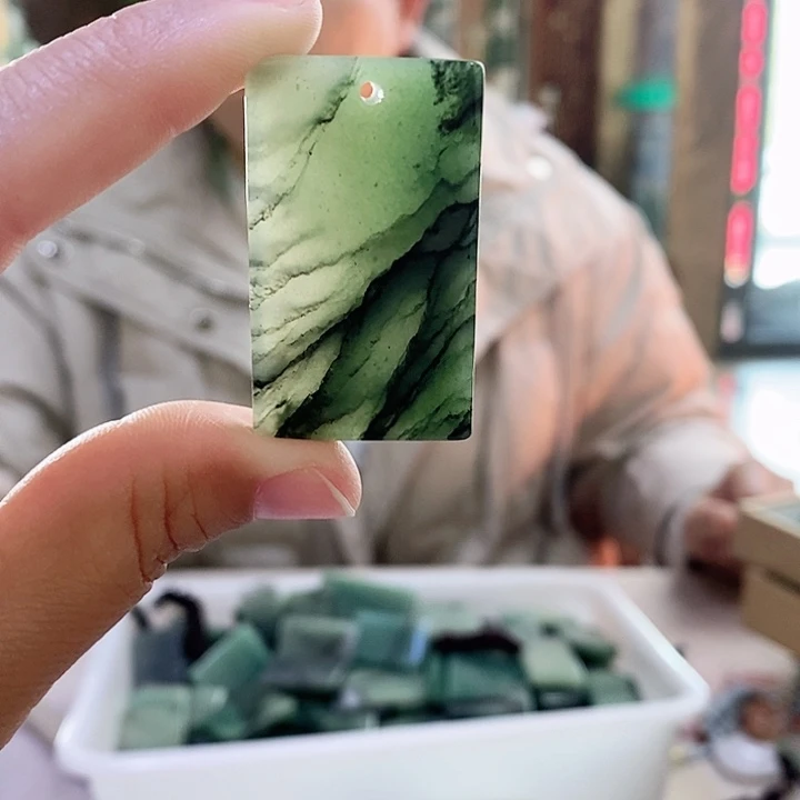 密玉（石英质玉）手链未镶嵌