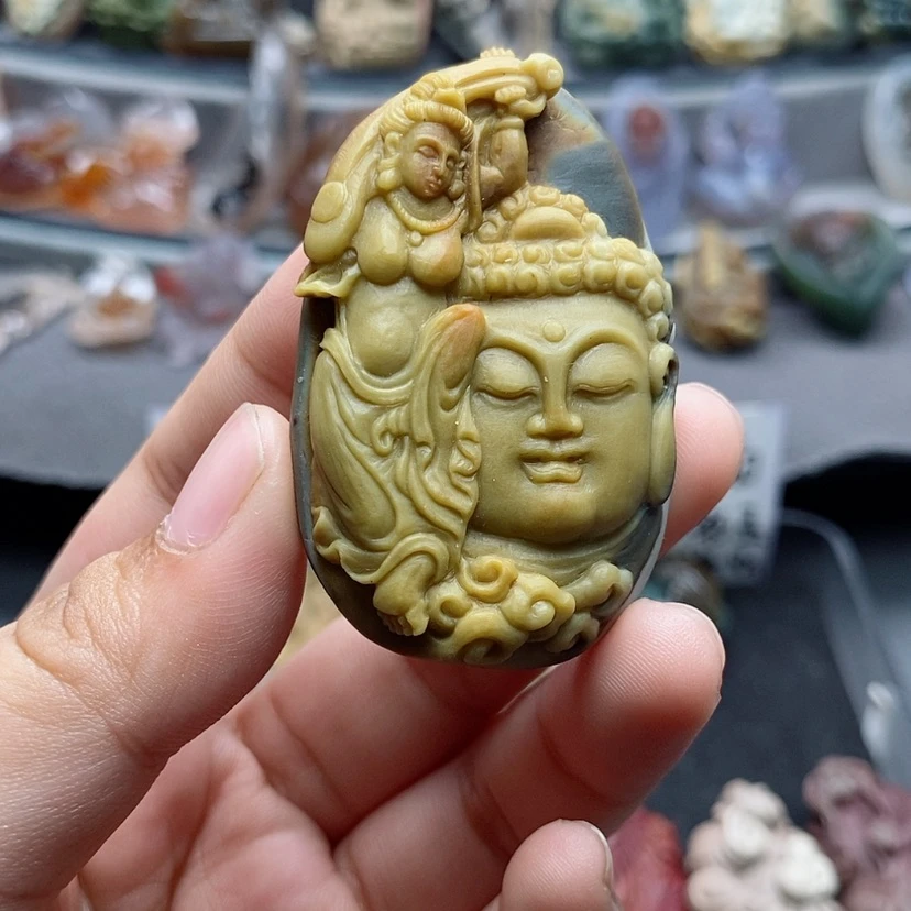 【闪购商品】未镶嵌吊坠定制石英质玉
