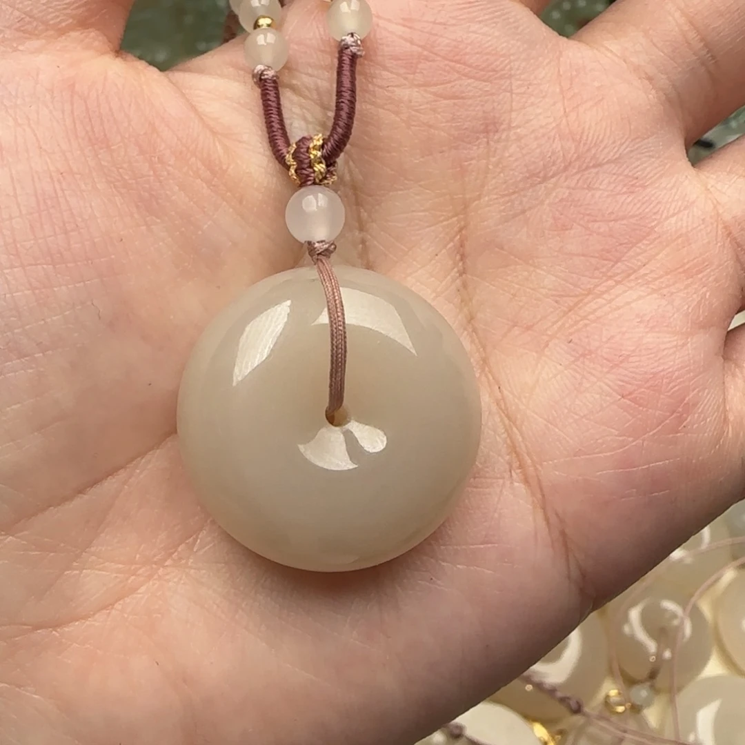 和田玉未镶嵌颈饰?*熙