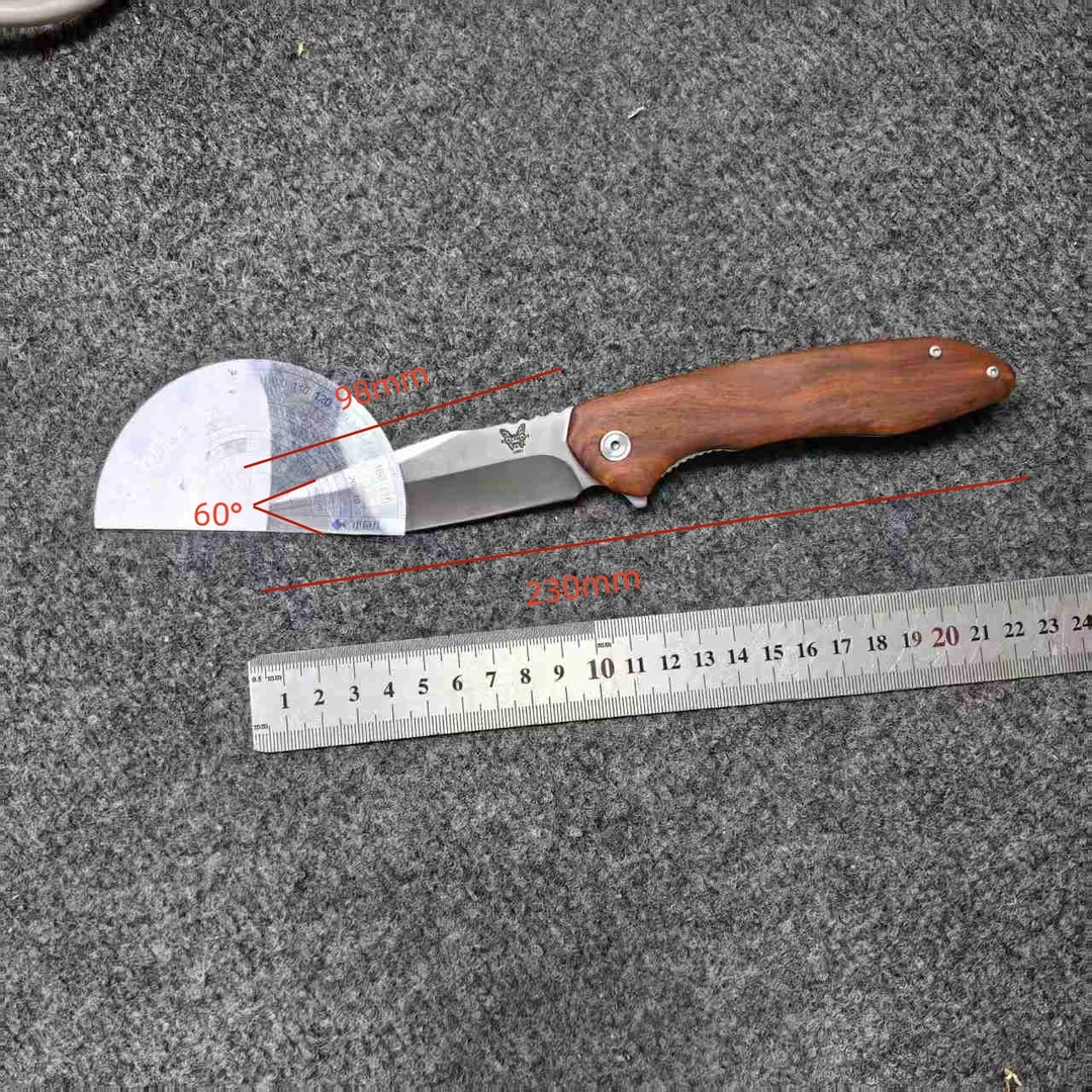 绝版老货 -蝴蝶 m390  家用水果户外削皮瓜果刀