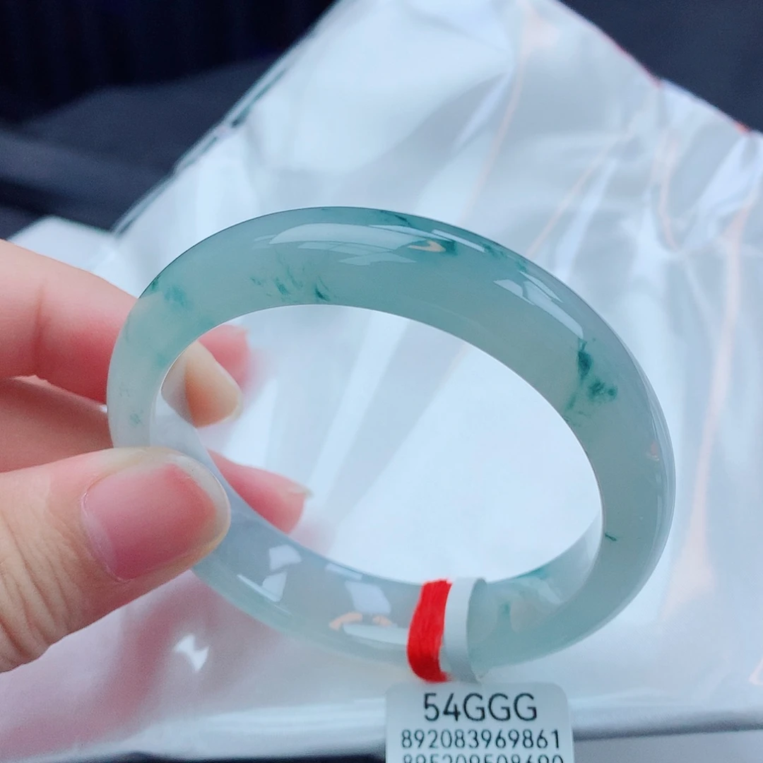 翡翠手镯未镶嵌天然缅甸翡翠A货手镯