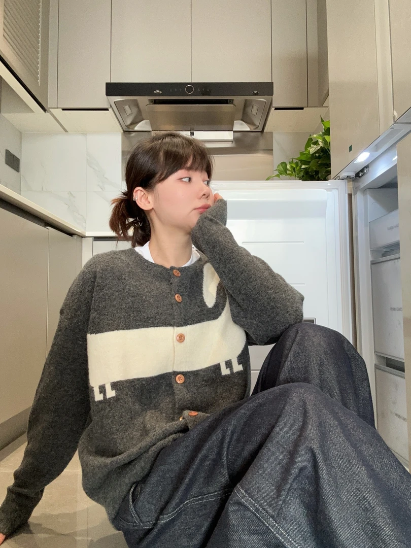 SEVENFUOO-【狗狗】毛衣外套