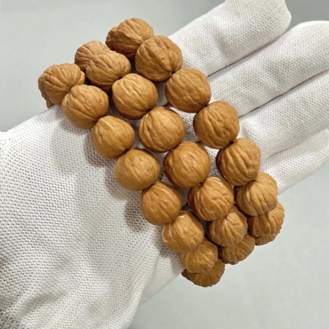 A36  天使之翼原桩原皮双鳍猴头单圈手串(多样性发其一)