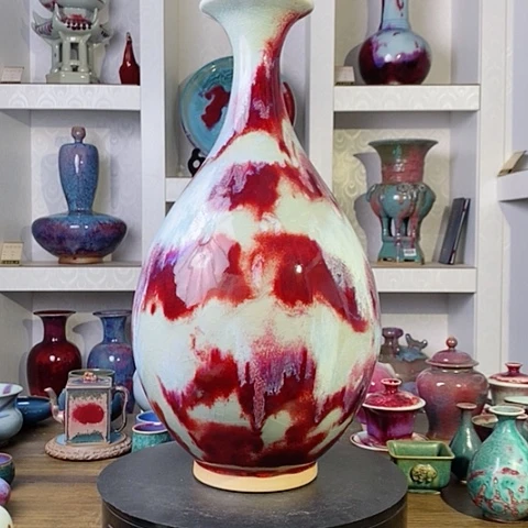 摆件禹州神后钧瓷原产地~