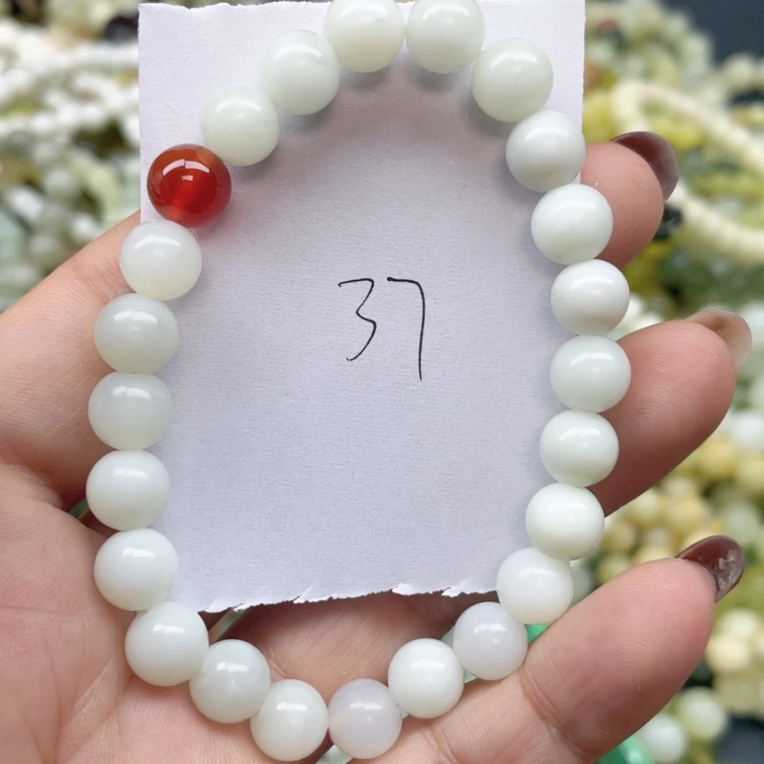 未镶嵌蛇纹石玉手串