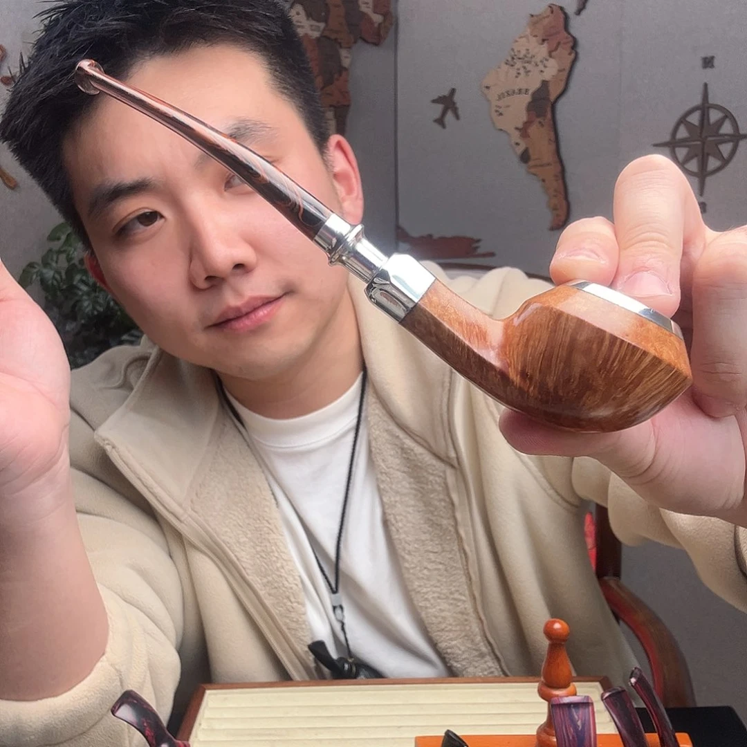 石楠木狩*者意大利进口石楠木烟斗