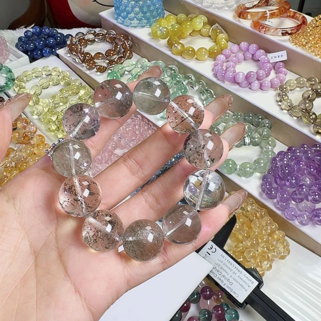 水晶手链未镶嵌⭐️****绿幽灵17