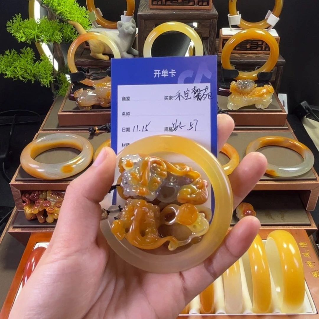 未镶嵌手镯石英质玉禾****姐