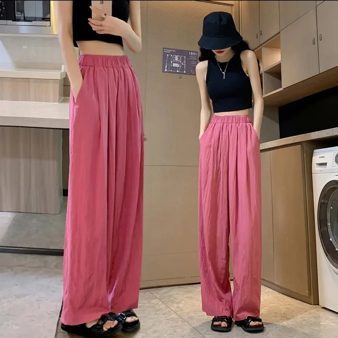 2025春夏新款慵懒风山本裤女休闲阔腿