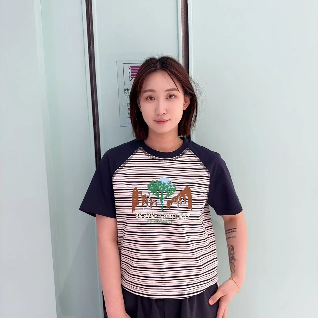 【辰美优选】柚丁-25夏款上新插肩甜心baby T恤