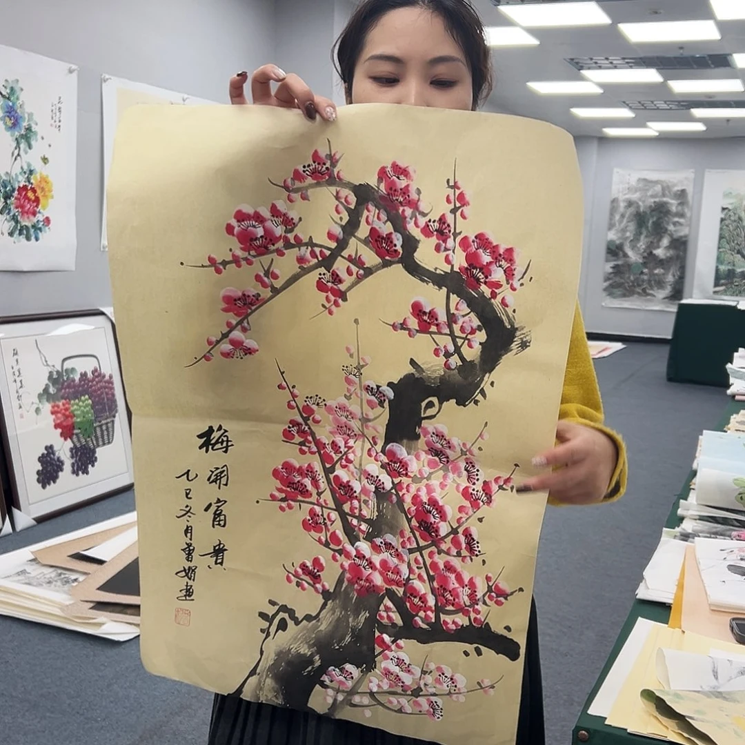 国画手绘国画作品大捡漏!!!