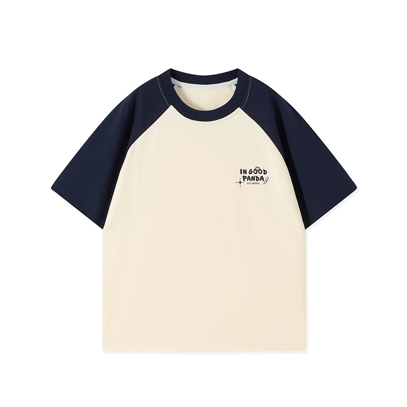 百搭短袖t体恤男士夏季薄款潮牌宽松休闲半袖男生圆领透气上衣服