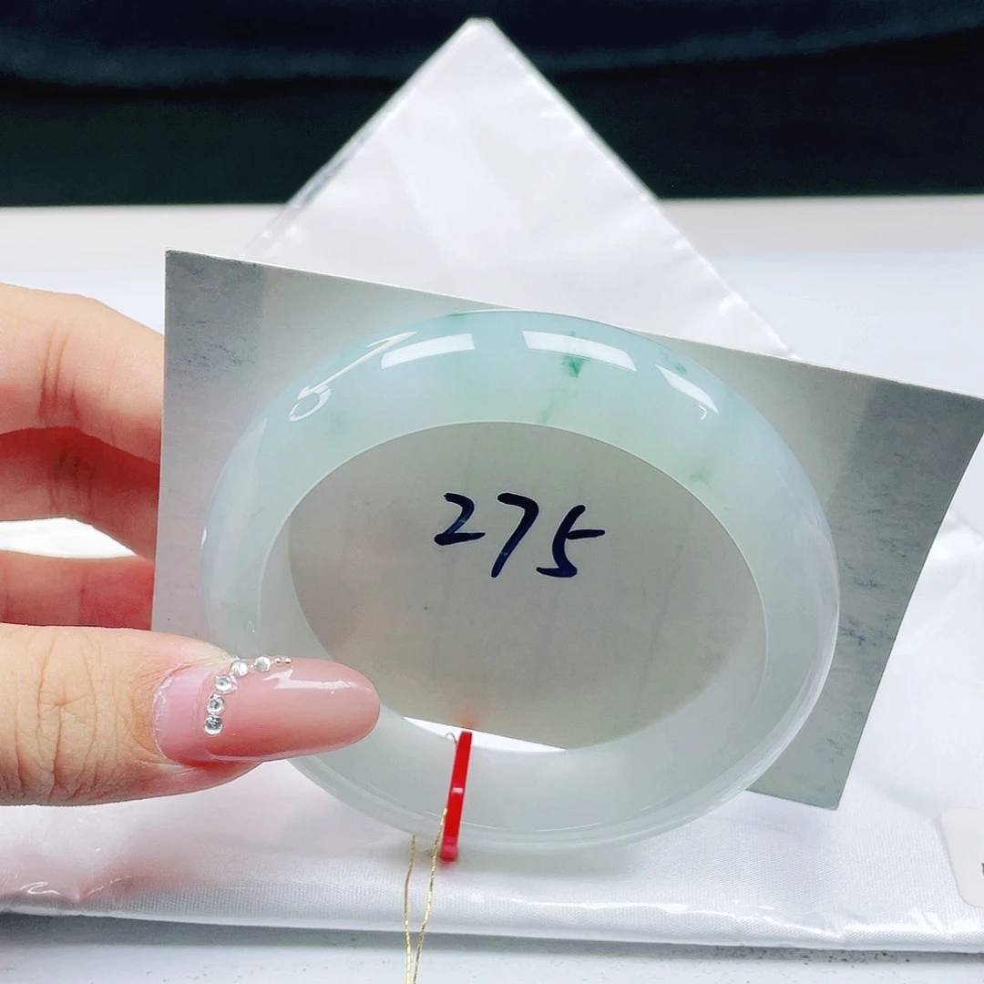 翡翠未镶嵌手镯 轮胎镯55+