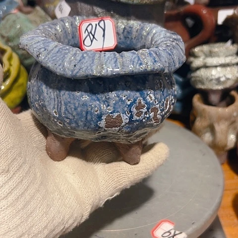粗陶花盆手工花盆制作就这样