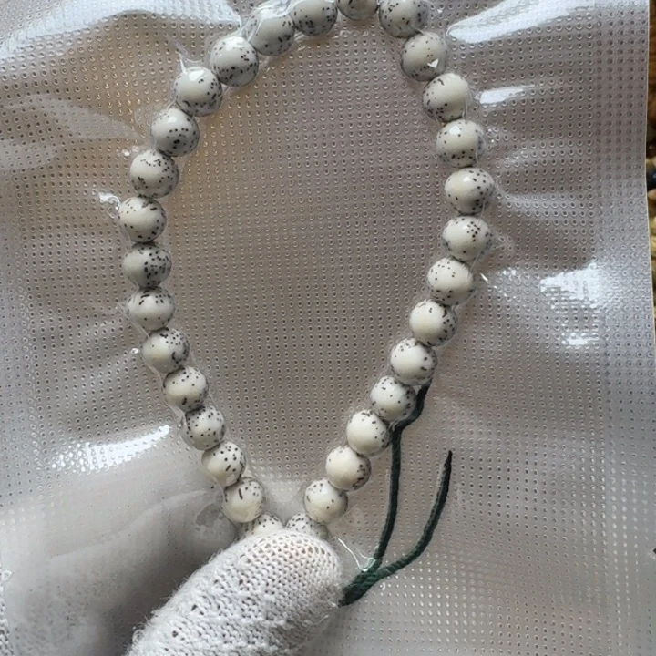 手串星月菩提7号车尺寸8石玉圆珠手持