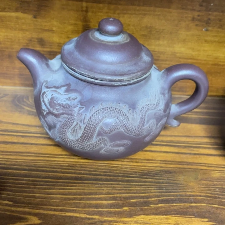 风***派底槽青茶壶紫砂艺术作品