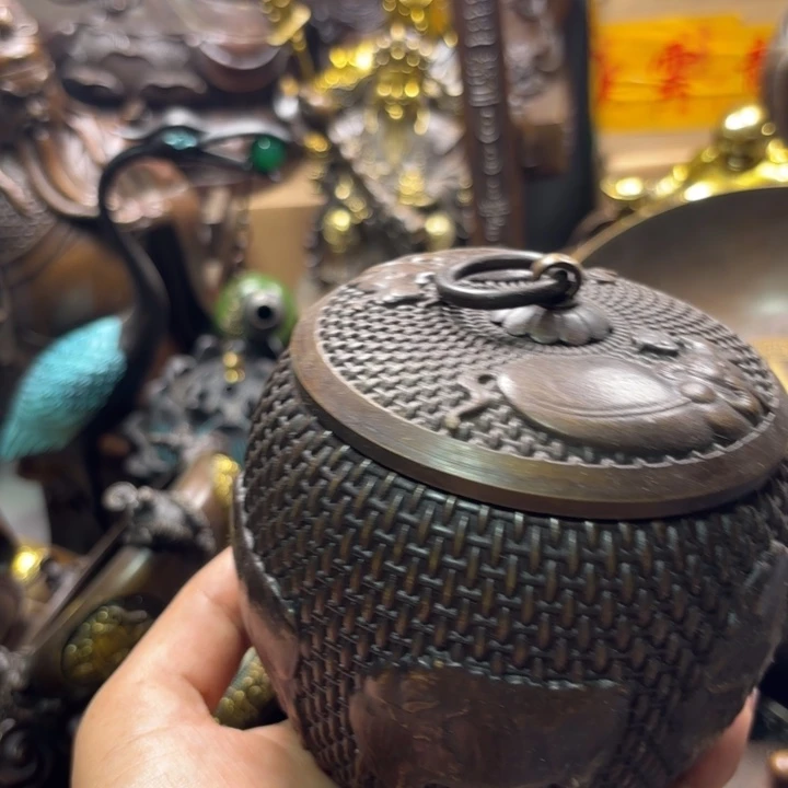 铜器摆件收收藏藏