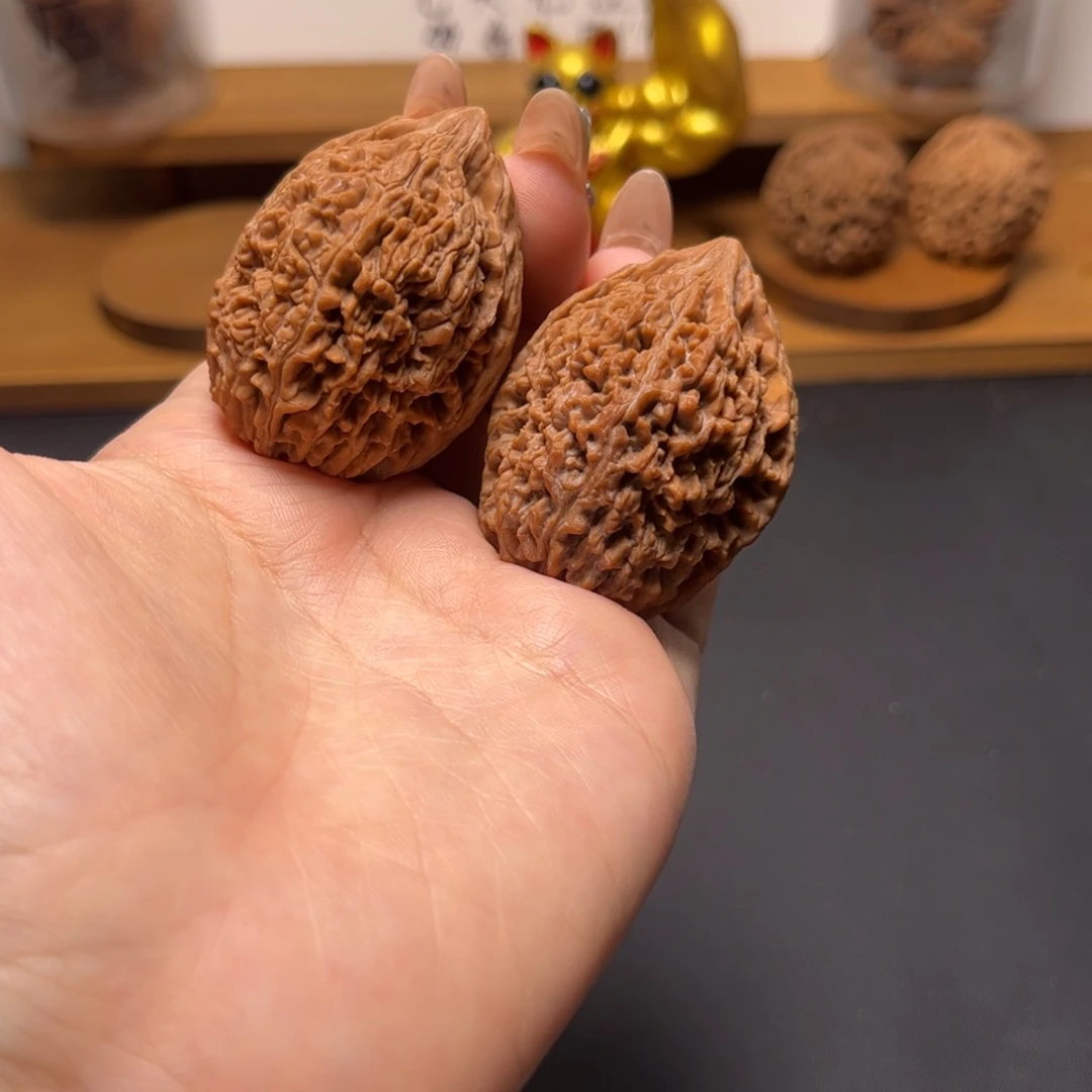 把件文玩核桃大蒜头36全