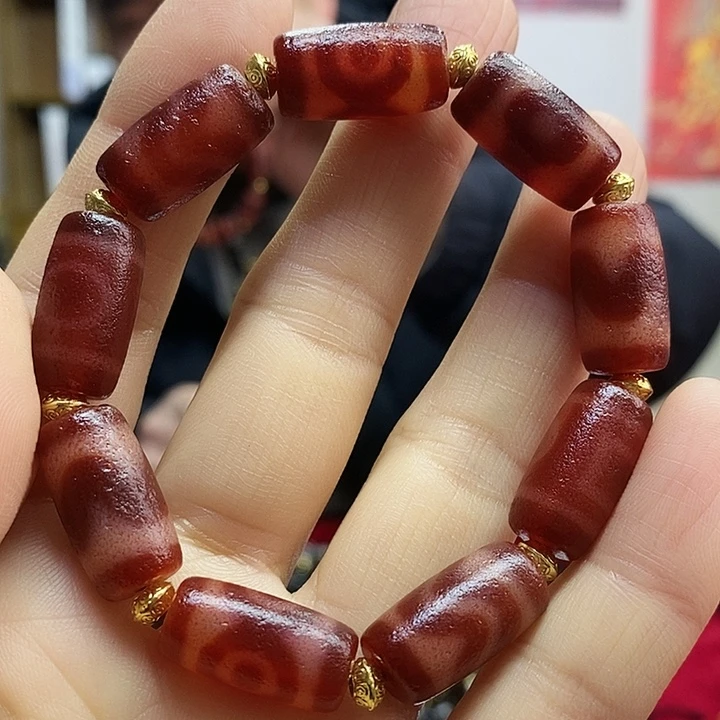 玛瑙/玉髓（覆膜）未镶嵌手链