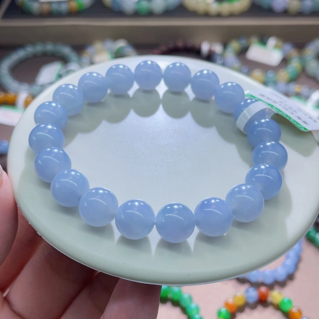 未镶嵌手链翡翠福利款卡9.6蓝紫