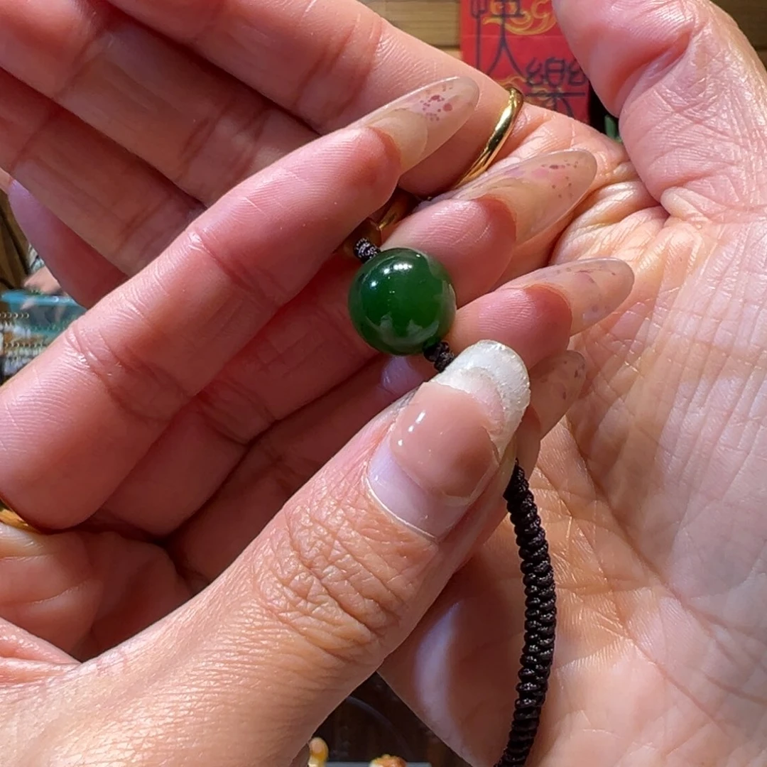 和田玉手链未镶嵌12