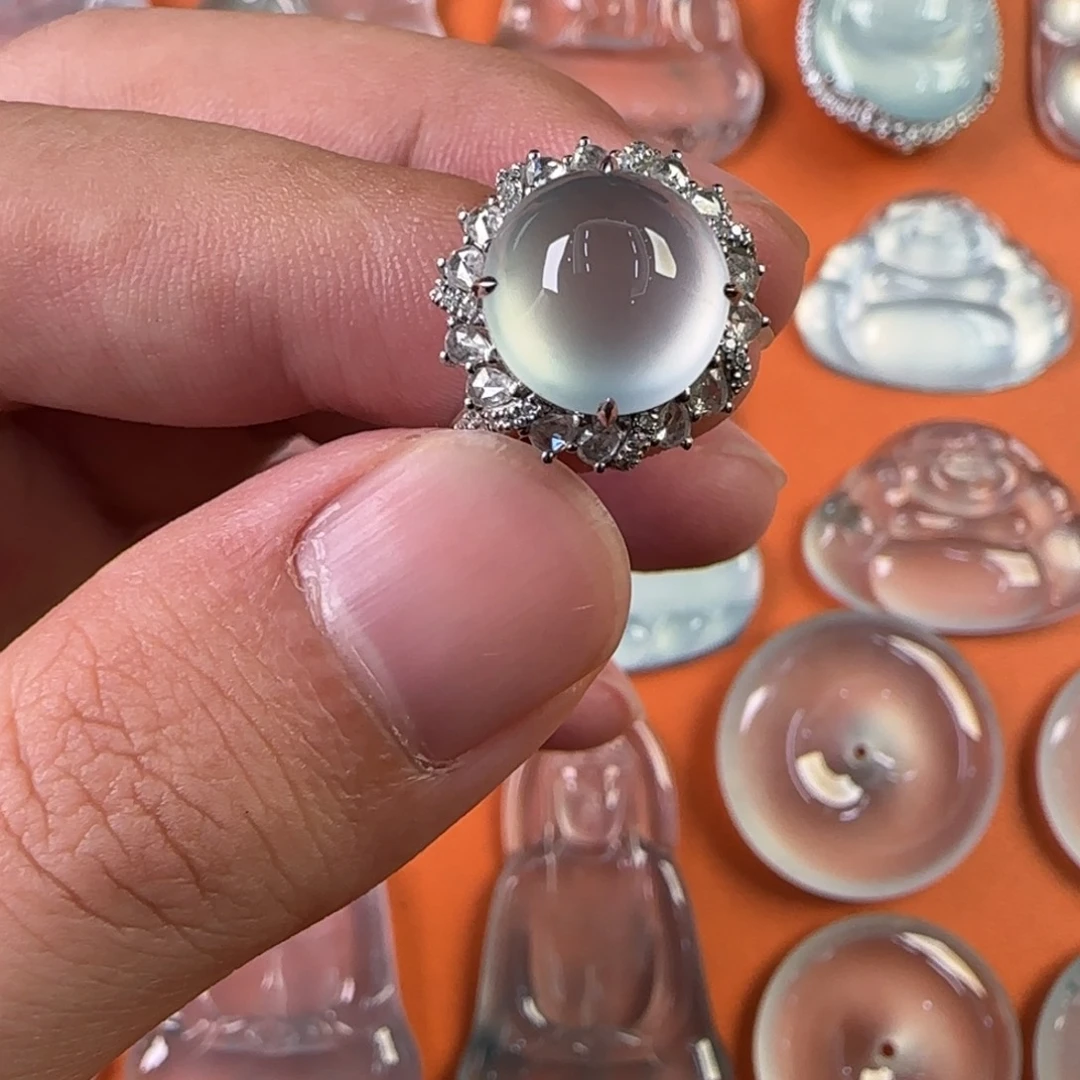 定制翡翠未镶嵌天然