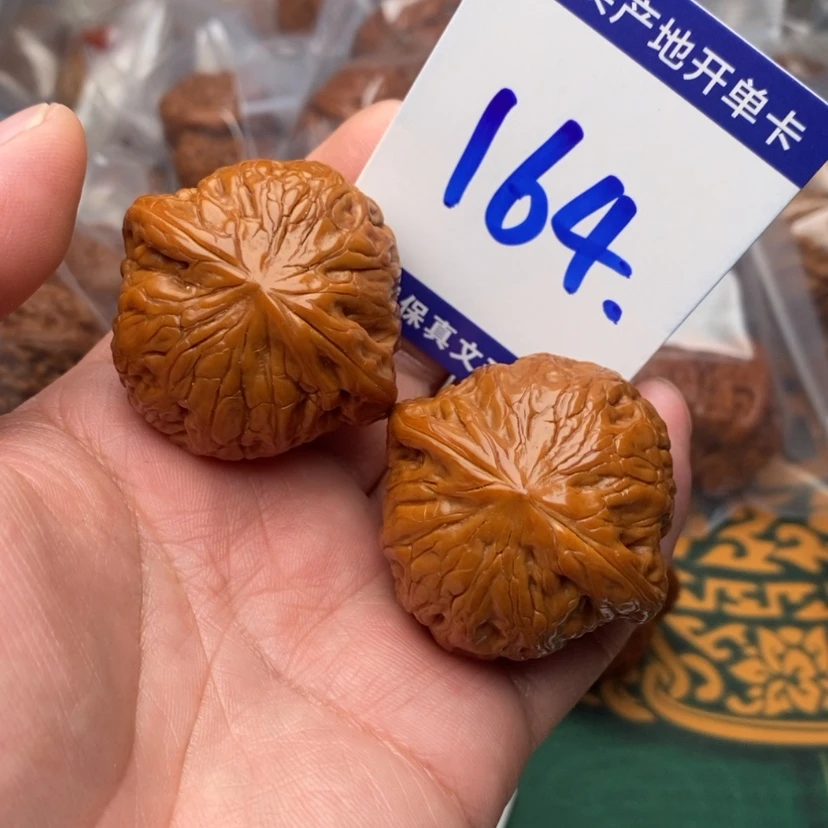 【闪购商品】文玩核桃把件铁锤妹妹41