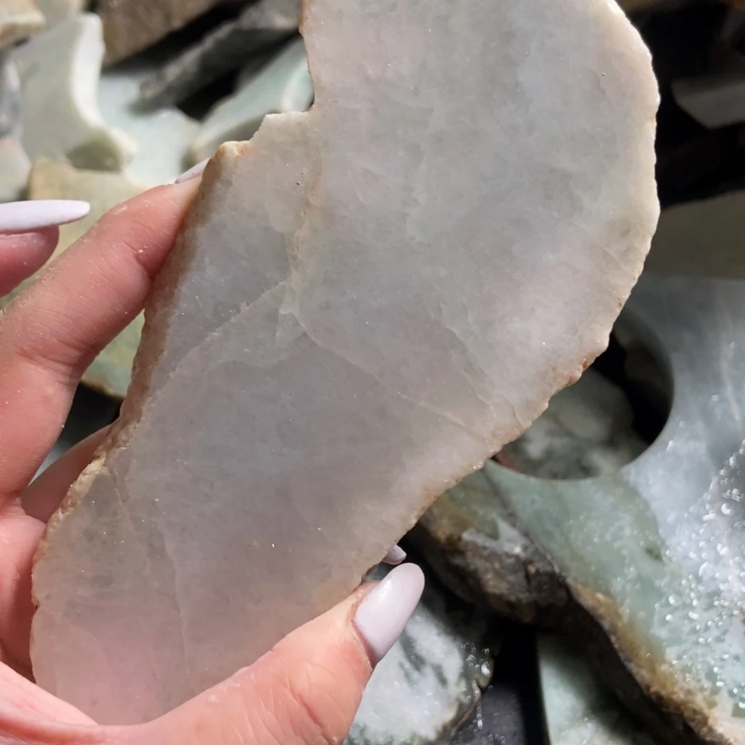 翡翠未镶嵌挂件翡翠