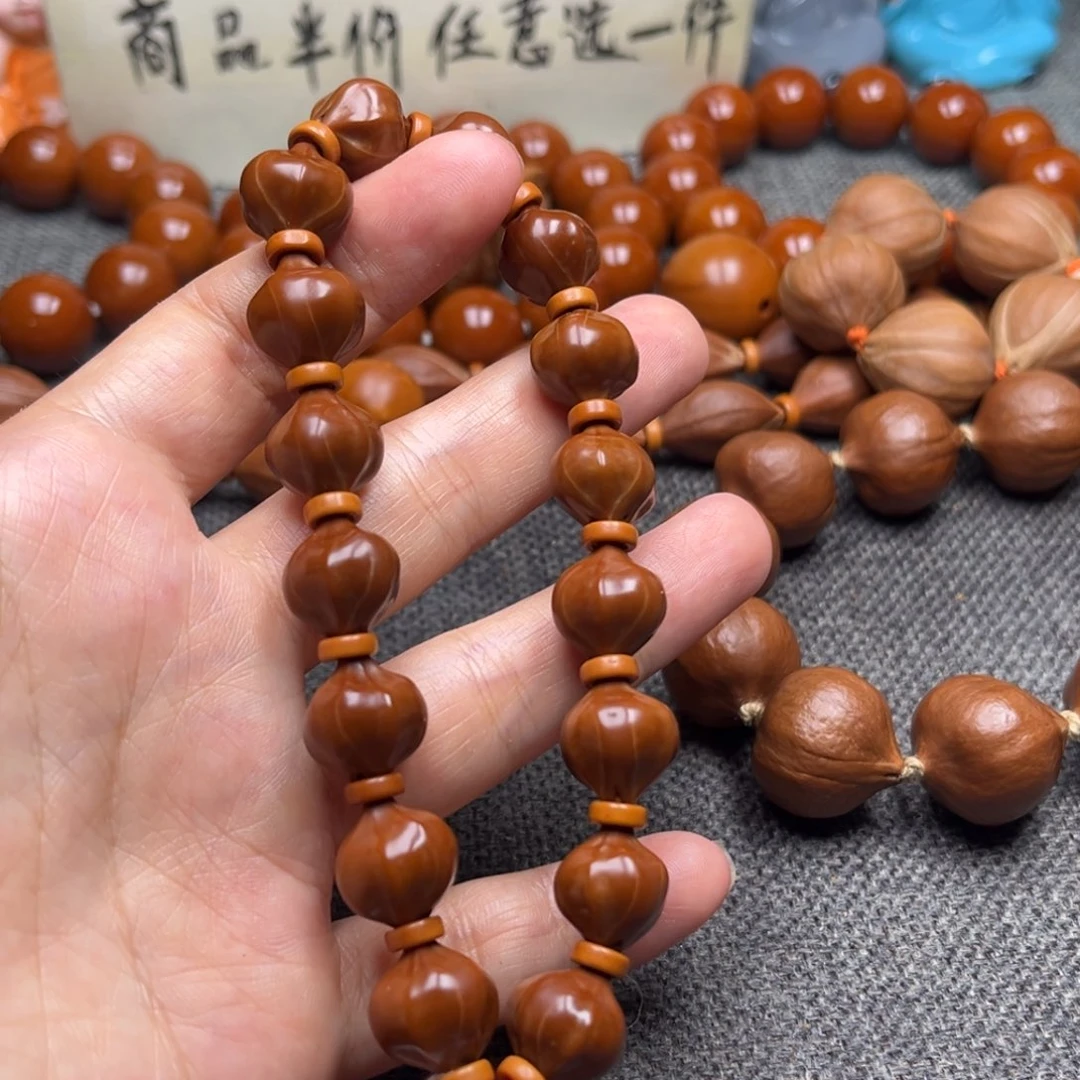 橄榄核手串/手链夏*。1.2+素核去霜