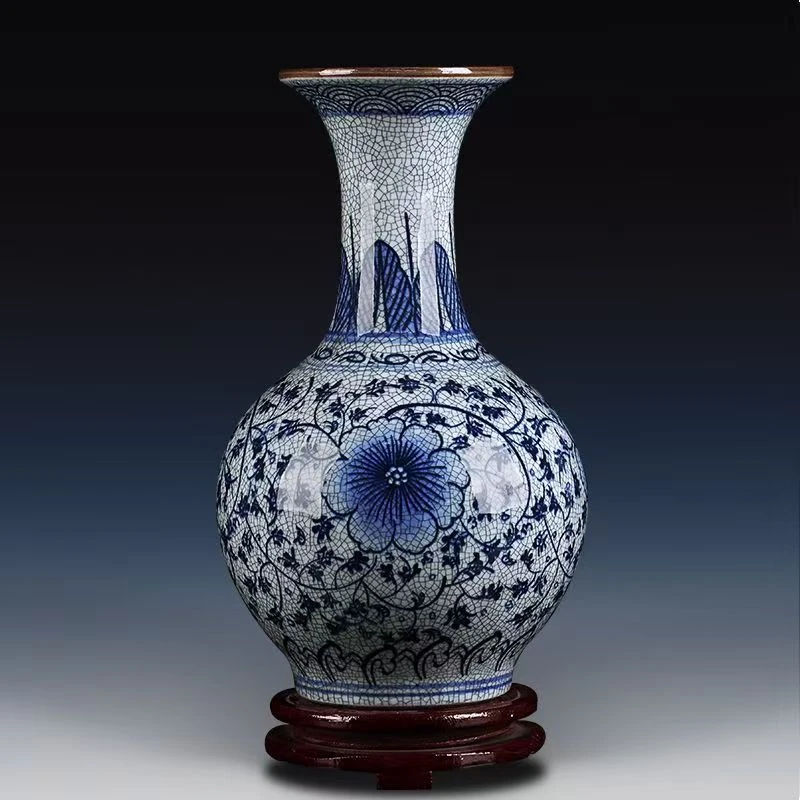 景德镇陶瓷花瓶青花瓷中式客厅（孤品讲解多样性发货非全部上架）